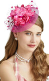 Pink fascinator - Vintage shop