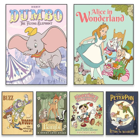 Disney poster vintage - Vintage shop