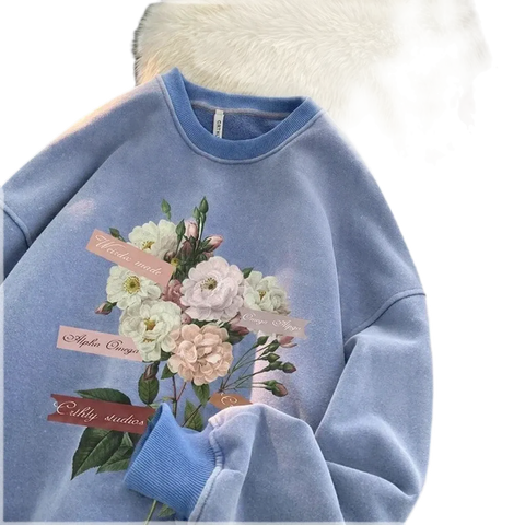 American vintage pullover blau - Vintage shop