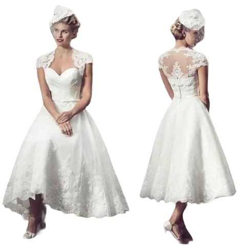 Brautkleid vintage kurz - Vintage shop