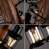 Lampe vintage holz - Vintage shop