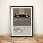 Porsche poster vintage - Vintage shop