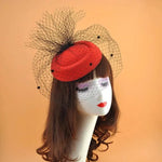 Fascinator schwarz - Vintage shop