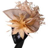 Fascinator orange - Vintage shop