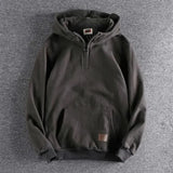 Half zip hoodie herren vintage - Vintage shop