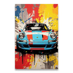 Vintage porsche poster - Vintage shop