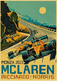 Formula 1 posters vintage - Vintage shop