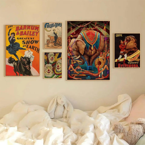 Vintage circus posters - Vintage shop