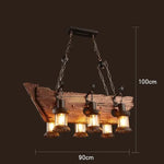 Lampe vintage holz - Vintage shop