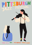 Jazz poster vintage - Vintage shop