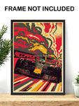 Formula 1 posters vintage - Vintage shop