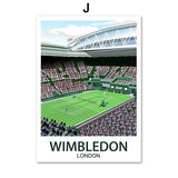 Vintage wimbledon poster - Vintage shop