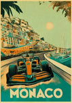 Formula 1 posters vintage - Vintage shop