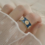 Flower ring vintage - Vintage shop