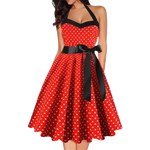 Retro kleid rot - Vintage shop