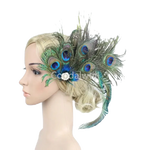 Fascinator pfau - Vintage shop