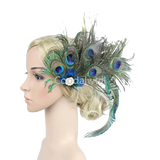 Fascinator pfau - Vintage shop