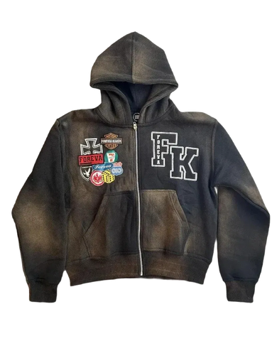 Zip hoodie herren vintage - Vintage shop