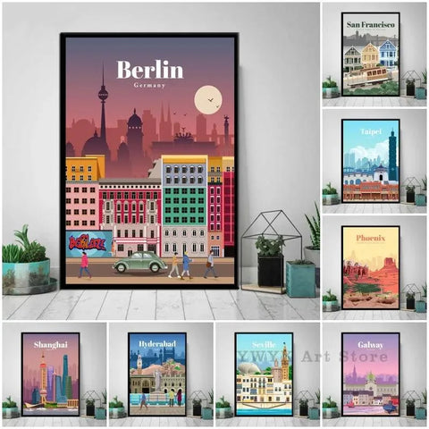 Berlin poster vintage - Vintage shop