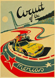 Formula 1 posters vintage - Vintage shop