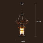 Lampe vintage holz - Vintage shop