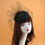 Fascinator schwarz - Vintage shop