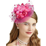 Pink fascinator - Vintage shop