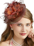 Pink fascinator - Vintage shop