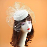 Fascinator schwarz - Vintage shop