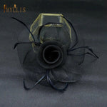 Black fascinator - Vintage shop