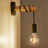 Vintage lampe holz - Vintage shop