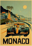 Formula 1 posters vintage - Vintage shop