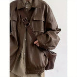 Leder jacke vintage - Vintage shop