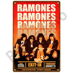 Rock band posters vintage - Vintage shop