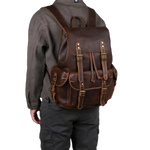 Leder rucksack herren vintage - Vintage shop