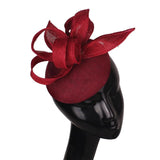 Fascinator bordeaux - Vintage shop