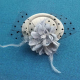 Fascinator hochzeit kurze haare - Vintage shop